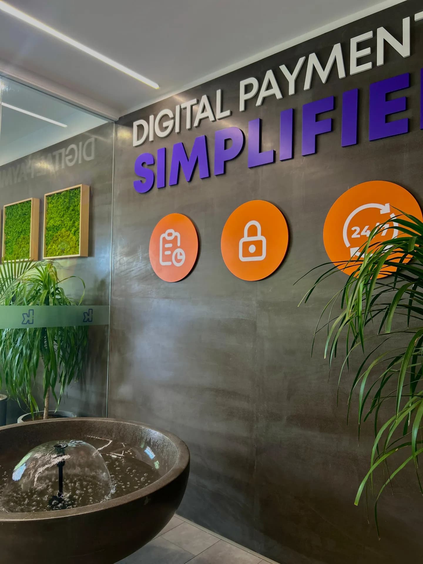 Keenu branded office wall