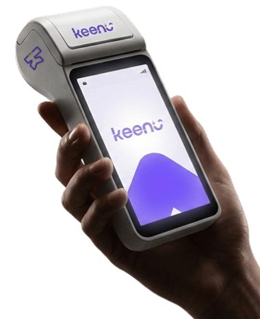 Keenu POS in use