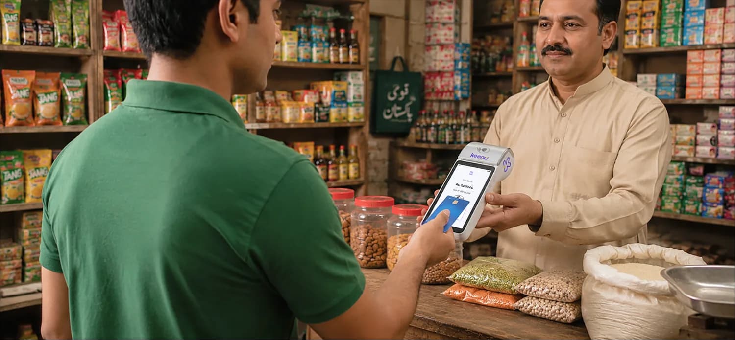Grocery store using Keenu